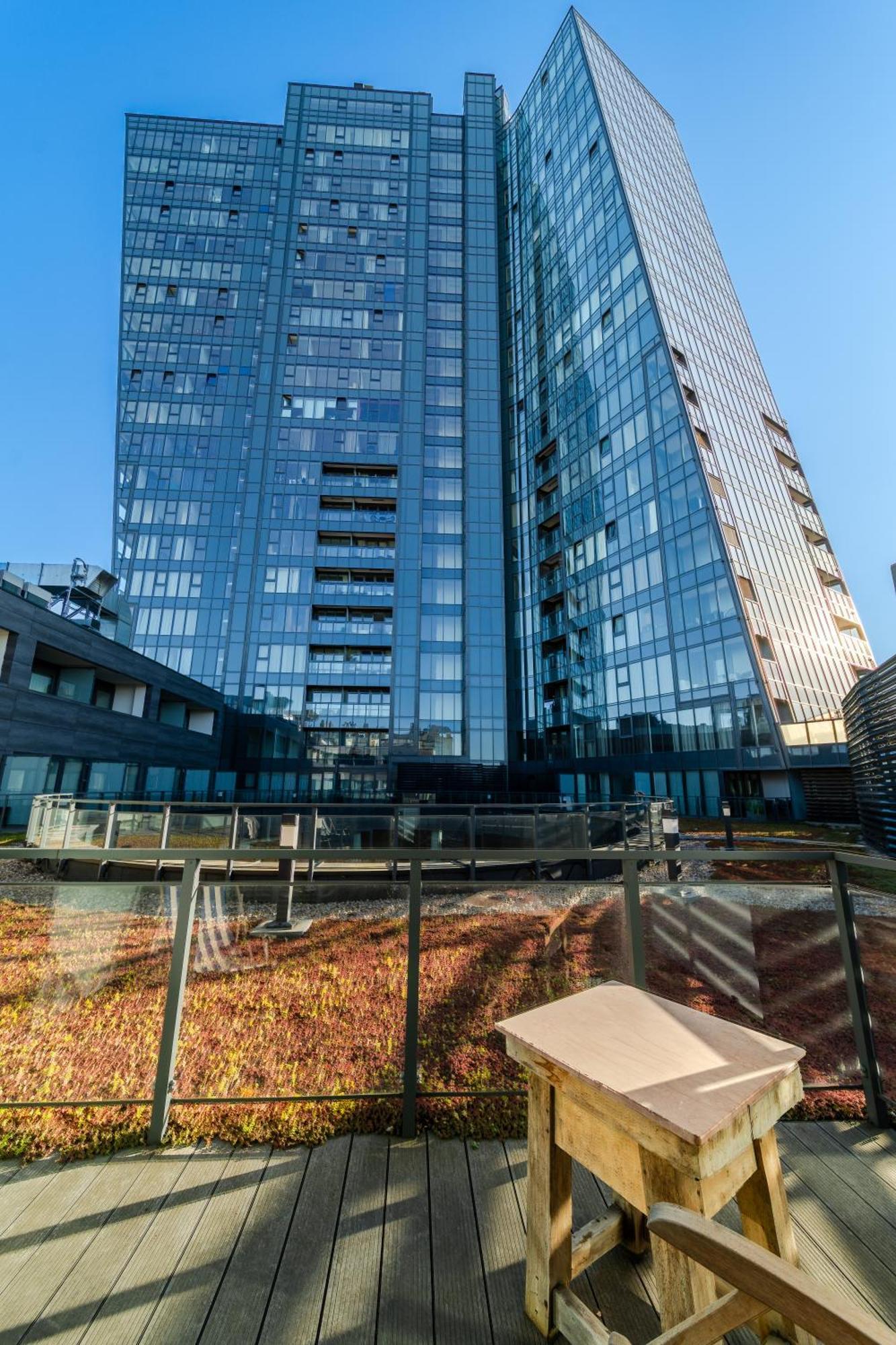 Hanza Tower Apartment No 628 - 6Th Floor, Balcony, Swimming Pool Szczecin Kültér fotó